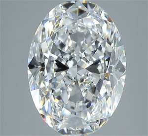 Foto Diamante Natural 2.01 quilates, Ovalado , Color E, claridad VS1 y certificado GIA de