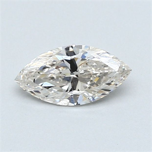 Picture of Natural Diamond 0.50 Carats, Marquise with  Cut, J Color, I1 Clarity and Certified by GIA