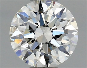 Foto Diamante Natural 0.40 quilates, Redondo , Color H, claridad SI2 y certificado GIA de