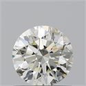 Diamante Natural 0.72 quilates, Redondo , Color L, claridad VVS1 y certificado GIA