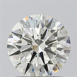 Picture of Natural Diamond 1.20 Carats, Round with Excellent Cut, K Color, VS2 Clarity and Certified by GIA