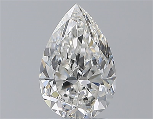 Foto Diamante Natural 2.01 quilates, De pera , Color G, claridad VVS1 y certificado GIA de