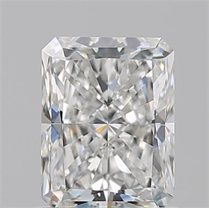 Picture of Natural Diamond 1.01 Carats, Radiant with  Cut, G Color, VVS2 Clarity and Certified by GIA