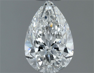 Picture of Natural Diamond 0.70 Carats, Pear with  Cut, F Color, VS2 Clarity and Certified by GIA