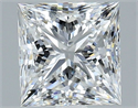 Natural Diamond 3.01 Carats, Princess with  Cut, E Color, VS2 Clarity and Certified by GIA