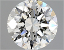 Natural Diamond 0.90 Carats, Round with Excellent Cut, G Color, SI1 Clarity and Certified by GIA
