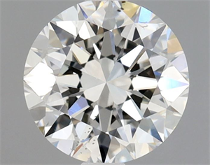 Picture of Natural Diamond 0.90 Carats, Round with Excellent Cut, G Color, SI1 Clarity and Certified by GIA