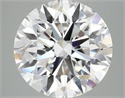 Lab Grown Diamond 6.07 Carats, Round with Excellent Cut, E Color, VVS2 Clarity and Certified by IGI