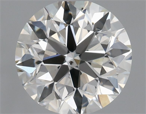 Foto Diamante Natural 0.82 quilates, Redondo , Color H, claridad SI1 y certificado GIA de