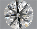 Diamante Natural 0.82 quilates, Redondo , Color H, claridad SI1 y certificado GIA