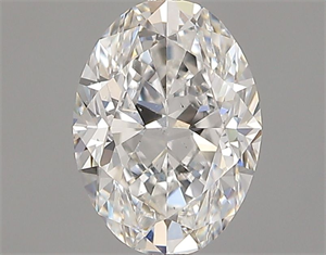 Picture of Natural Diamond 0.71 Carats, Oval with  Cut, F Color, VS2 Clarity and Certified by GIA