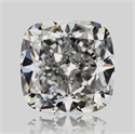 Natural Diamond 0.80 Carats, Cushion with  Cut, F Color, VVS2 Clarity and Certified by GIA