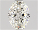 Diamante Natural 0.92 quilates, Ovalado , Color H, claridad SI2 y certificado GIA