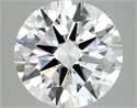 Lab Grown Diamond 6.12 Carats, Round with Ideal Cut, E Color, VVS2 Clarity and Certified by IGI