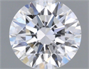 Del inventario de diamantes de laboratorio, 0.74 quilates, Redondo , Color D, claridad VVS1 y certificado IGI