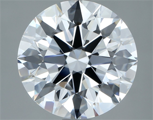 Picture of Natural Diamond 3.69 Carats, Round with Excellent Cut, D Color, VVS1 Clarity and Certified by GIA