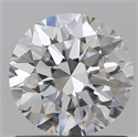 Diamante Natural 1.04 quilates, Redondo , Color D, claridad VVS2 y certificado GIA