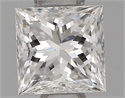 Natural Diamond 0.33 Carats, Princess with  Cut, G Color, VS1 Clarity and Certified by IGI