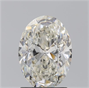 Natural Diamond 1.72 Carats, Oval with  Cut, J Color, VS1 Clarity and Certified by GIA