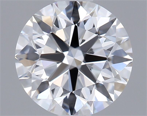 Picture of Lab Grown Diamond 1.01 Carats, Round with Ideal Cut, D Color, VVS1 Clarity and Certified by IGI