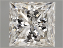 Natural Diamond 1.44 Carats, Princess with  Cut, J Color, VVS1 Clarity and Certified by GIA