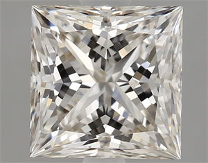 Picture of Natural Diamond 1.44 Carats, Princess with  Cut, J Color, VVS1 Clarity and Certified by GIA