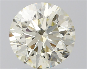 Picture of Natural Diamond 1.53 Carats, Round with Excellent Cut, K Color, VS2 Clarity and Certified by IGI