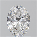 Diamante Natural 1.01 quilates, Ovalado , Color E, claridad SI1 y certificado GIA