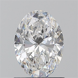 Foto Diamante Natural 1.01 quilates, Ovalado , Color E, claridad SI1 y certificado GIA de