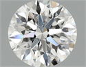Lab Grown Diamond 1.08 Carats, Round with Excellent Cut, D Color, VS1 Clarity and Certified by IGI
