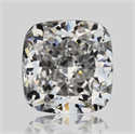 Natural Diamond 0.60 Carats, Cushion with  Cut, D Color, VVS1 Clarity and Certified by GIA