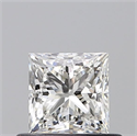 Diamante Natural 0.60 quilates, Princesa , Color H, claridad VS1 y certificado GIA