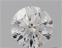 Diamante Natural 0.42 quilates, Redondo , Color D, claridad VS2 y certificado GIA