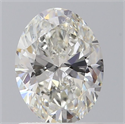 Diamante Natural 1.00 quilates, Ovalado , Color I, claridad SI2 y certificado GIA