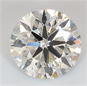 Lab Grown Diamond 3.00 Carats, Round with Excellent Cut, J Color, VS2 Clarity and Certified by IGI