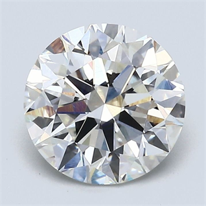 Picture of Natural Diamond 2.28 Carats, Round with Excellent Cut, F Color, VVS1 Clarity and Certified by GIA