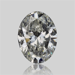 Foto Diamante Natural 0.70 quilates, Ovalado , Color G, claridad SI2 y certificado GIA de