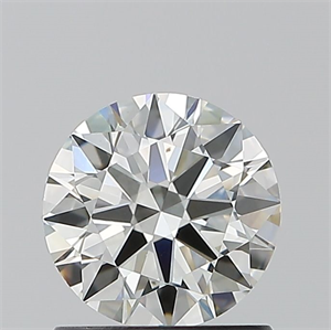 Picture of Natural Diamond 1.00 Carats, Round with Excellent Cut, I Color, VS2 Clarity and Certified by GIA