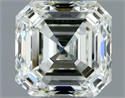 Natural Diamond 1.02 Carats, Asscher with  Cut, J Color, VS1 Clarity and Certified by IGI