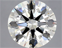 Diamante Natural 3.23 quilates, Redondo , Color K, claridad SI1 y certificado GIA