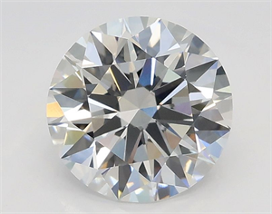 Picture of Lab Grown Diamond 1.57 Carats, Round with Excellent Cut, E Color, VVS2 Clarity and Certified by GIA