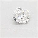 Diamante Natural 1.00 quilates, Del cojín , Color H, claridad SI2 y certificado GIA