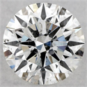 Diamante Natural 0.42 quilates, Redondo , Color G, claridad I1 y certificado GIA