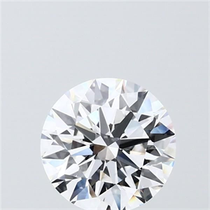Picture of Lab Grown Diamond 1.50 Carats, Round with Ideal Cut, D Color, VVS2 Clarity and Certified by IGI