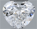 Natural Diamond 0.30 Carats, Heart with  Cut, E Color, SI2 Clarity and Certified by GIA