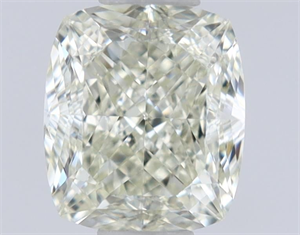 Picture of Natural Diamond 0.58 Carats, Cushion with  Cut, L Color, VS2 Clarity and Certified by GIA