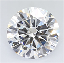 Lab Grown Diamond 8.01 Carats, Round with Excellent Cut, E Color, VVS1 Clarity and Certified by IGI