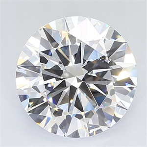 Picture of Lab Grown Diamond 8.01 Carats, Round with Excellent Cut, E Color, VVS1 Clarity and Certified by IGI