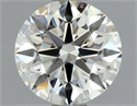 Diamante Natural 0.80 quilates, Redondo , Color J, claridad VVS2 y certificado GIA