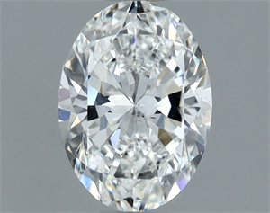 Foto Diamante Natural 1.01 quilates, Ovalado , Color F, claridad SI1 y certificado GIA de
